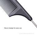 Hair Combs Professional Carbon Parting Long Tail Comb For Braids Supplier